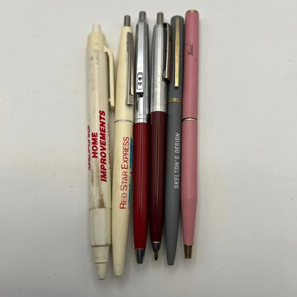 Vintage Pens Lot of 6 Mixed AS IS